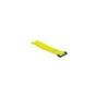 Delock Klett-Kabelbinder mit Schlaufe und Befestigungsöse L 280 x B 38 mm gelb 3 Stück