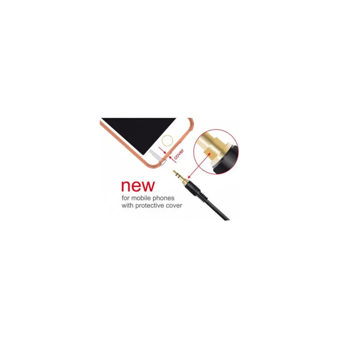 Delock Klinkenkabel 3.5 mm 3 Pin Stecker to Stecker 3 m schwarz — image 2