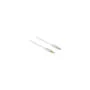 Delock Klinkenkabel 3.5 mm 4 Pin Stecker zu Stecker Ultra Slim 0.5 m weiß