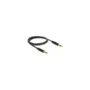 Delock Klinkenkabel 4.4 mm 5 Pin Stecker zu Stecker 1 m schwarz