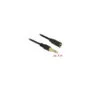 Delock Klinkenverlängerungskabel 3.5 mm 3 Pin Stecker zu Buchse 5 m schwarz