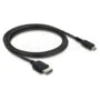 Delock Koaxiales High Speed HDMI Kabel HDMI Stecker zu Micro HDMI Stecker 8K 60 Hz 2 m