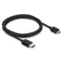 Delock Koaxiales High Speed HDMI Kabel HDMI Stecker zu Mini HDMI Stecker 8K 60 Hz 2 m
