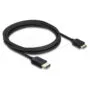 Delock Koaxiales High Speed HDMI Kabel HDMI Stecker zu Mini HDMI Stecker 8K 60 Hz 3 m
