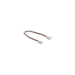 Delock Lüfter Verlängerungskabel PWM Stecker zu Buchse 4 Pin. Steckerlänge 13 mm. 30 cm