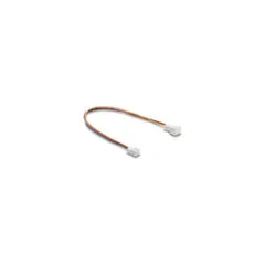 Delock Lüfter Verlängerungskabel Stecker zu Buchse 3 Pin. Steckerlänge 13 mm. 30 cm