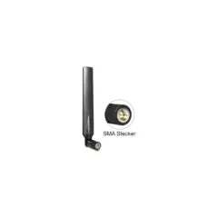 DELOCK LTE SMA Antenna - Band 1,3,7,20 - Omni Swivel, -5 to -2.8 dBi - Black