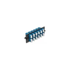 Delock LWL Adapter Panel LC Duplex UPC 12 Port blau