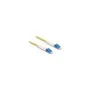 Delock LWL Kabel LC Duplex zu LC Duplex Singlemode OS2 winkelbar 0.5 m