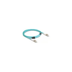 Delock LWL Kabel mit Metallarmierung LC Duplex zu LC Duplex Multimode OM3 3 m