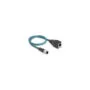 Delock M12 Adapterkabel A-kodiert 8 Pin Stecker zu RJ45 Buchse 50 cm