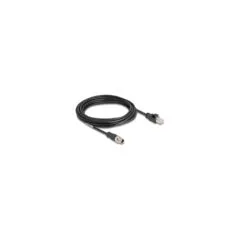 Delock M12 Kabel X-kodiert 8 Pin Stecker zu RJ45 Stecker PVC 5 m