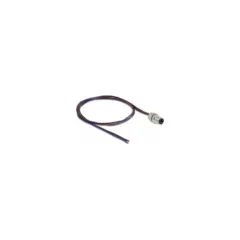 Delock M8 Einbaukabel A-kodiert 3 Pin Stecker für Panel mit offenen Kabeln Front Montage 0.5 m