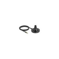 Delock Magnetischer Antennen Standfuß 1 x N Buchse zu 1 x SMA Stecker ULA100 1 m outdoor schwarz