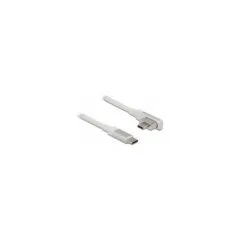 Delock Magnetisches ThunderboltTM 3 USB-CTM Kabel 4K 60 Hz Stecker zu Stecker gewinkelt 1.20 m