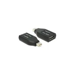 DELOCK Mini DisplayPort 1.1 to HDMI Adapter - Black