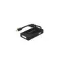 Delock Mini DisplayPort 1.2 to VGA/HDMI/DVI Audio Adapter - Passive - Black