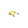 Delock Mini I O 8 Pin D-Form Typ 2 Stecker zu RJ45 Stecker Cat.6 Kabel 2 m gelb