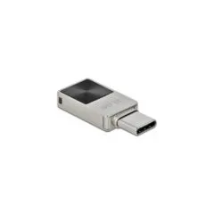 DeLOCK Mini USB-C 32GB Flash Drive - USB 3.2 Gen1 (5Gbps), Metal Housing, Silver