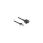 Delock Netzwerk Verlängerungskabel S FTP RJ45 Stecker zu RJ45 Buchse Cat.6A 50 cm schwarz