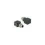 Delock Netzwerkadapter M12 D-kodiert 4 Pin Stecker zu RJ45 Buchse