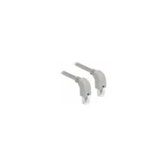Delock Netzwerkkabel RJ45 Cat.5e SF UTP unten unten gewinkelt 0.5 m