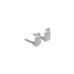 Delock Netzwerkkabel RJ45 Cat.6A S FTP oben oben gewinkelt 1 m
