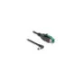 Delock PoweredUSB Kabel Stecker 12 V zu DC 5.5 x 2.1 mm Stecker gewinkelt 3 m