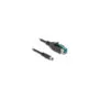 Delock PoweredUSB Kabel Stecker 12 V zu DC 5.5 x 2.5 mm Stecker 2 m