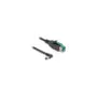 Delock PoweredUSB Kabel Stecker 12 V zu DC 5.5 x 2.5 mm Stecker gewinkelt 2 m
