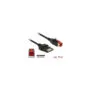 Delock PoweredUSB Kabel Stecker 24 V to 8 Pin Stecker 5 m für POS Drucker und Terminals