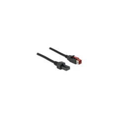 Delock PoweredUSB Kabel Stecker 24 V zu 2 x 4 Pin Stecker 3 m für POS Drucker und Terminals