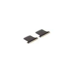 Delock Riser Karte PCI Express 3.0 x16 Stecker zu x16 Stecker mit Kabel 20 cm