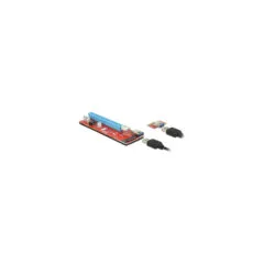 Delock Riser Karte PCI Express x1 to x16 mit 60 cm USB Kabel