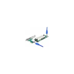 Delock Riser Karte PCI Express x1 zu 2 x PCI 32 Bit Slot mit 60 cm Kabel