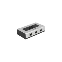 DELOCK RJ45 10/100/1000 Mbps 2-Port Manual Bidirectional Switch - Characteristics