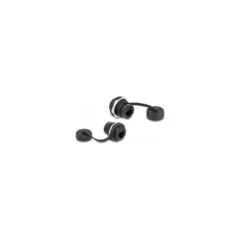 DeLock RJ45 Cat.6 Einbaubuchse mit Verschlusskappe IP67 staub- und wasserdicht
