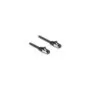 Delock RJ45 Flachband Patchkabel Stecker zu Stecker Cat.8.1 flexibel 2 m schwarz