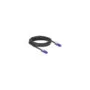 Delock RJ45 Netzwerkkabel Cat.6 UTP mit 180° winkelbaren Steckern schwarz 5 m