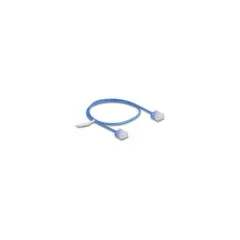 Delock RJ45 Netzwerkkabel Cat.6 UTP Ultra Slim 0.5 m blau mit kurzen Steckern
