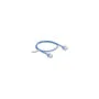 Delock RJ45 Netzwerkkabel Cat.6 UTP Ultra Slim 0.5 m blau mit kurzen Steckern