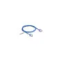 Delock RJ45 Netzwerkkabel Cat.6 UTP Ultra Slim 1 m blau mit kurzen Steckern