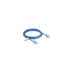 Delock RJ45 Netzwerkkabel Cat.6 UTP Ultra Slim 3 m blau mit kurzen Steckern