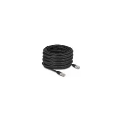 Delock RJ45 Netzwerkkabel Cat.6A S FTP PE Outdoor 20 m schwarz