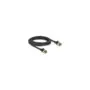 Delock RJ45 Netzwerkkabel Cat.8.1 F FTP Slim Pro 3 m schwarz