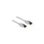 Delock RJ45 Netzwerkkabel Cat.8.1 S FTP 10 m bis 40 Gbps grau