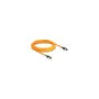 Delock RJ45 Netzwerkkabel mit USB Type-CTM Portfinder Funktion Self Tracing Cat.6A S FTP 7.5 m orange
