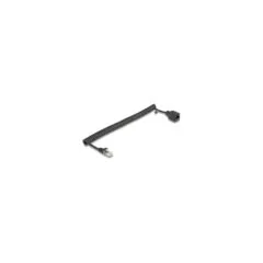 Delock RJ45 Spiralkabel Stecker zu Buchse Cat.5e UTP 1 m bis 3 m schwarz