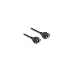 Delock RJ50 Verlängerungskabel Buchse zu Buchse S FTP 5 m schwarz