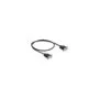 Delock RS-232 Kabel Seriell D-Sub9 Buchse zu Buchse Nullmodem mit schmalem Steckergehäuse 0.5 m